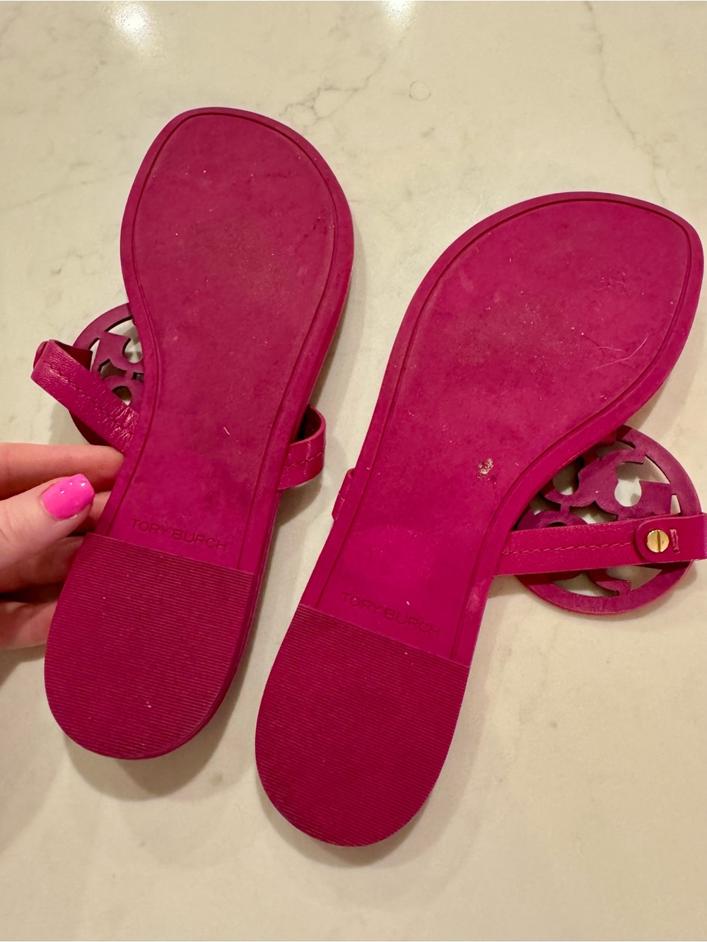 Tory Burch Millers - 9 - Fuchsia - Picture 5 of 6
